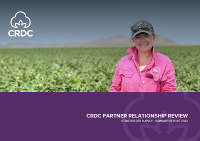Cover of the partnership relationship review report
