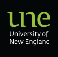 University of New England (UNE) logo